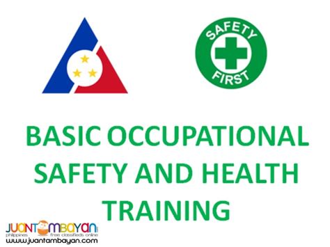 bosh training|basic occupational safety and health.